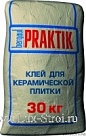 Бергауф Практик \ Bergauf PRAKTIK клей для керамической плитки (30 кг.)