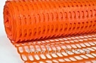 Пластиковая аварийная сетка 1,2х50 м,ячейка 50х35мм (оранжевый)