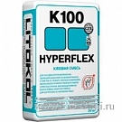 Клей высокоэластичный для укладки крупноформатных плит Литокол /Litokol  HYPERFLEX K100 (серый 20 кг)