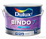  ДЮЛАКС БИНДО-7 / DULUX BINDO-7 матовая краска для стен и потолков (9 л) 