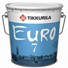 ТИККУРИЛА Евро 7 / TIKKURILA Euro 7 краска матовая латексная (9 л)