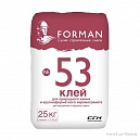 Клей для природного камня и крупноформатного керамогранита  FORMAN №53  25 кг
