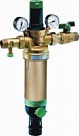 Фильтр промывной с манометром и регулятором давления для гор.воды Honeywell HS10S-3\4AAМ(100мк.) 