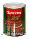 Senta Hammer антикоррозийная краска по ржавчине 0.75л. №306 Молотковая серебристая 