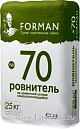 Ровнитель на цементной ФОРМАН/ FORMAN №70  основе самоуплотняющийся  25 кг